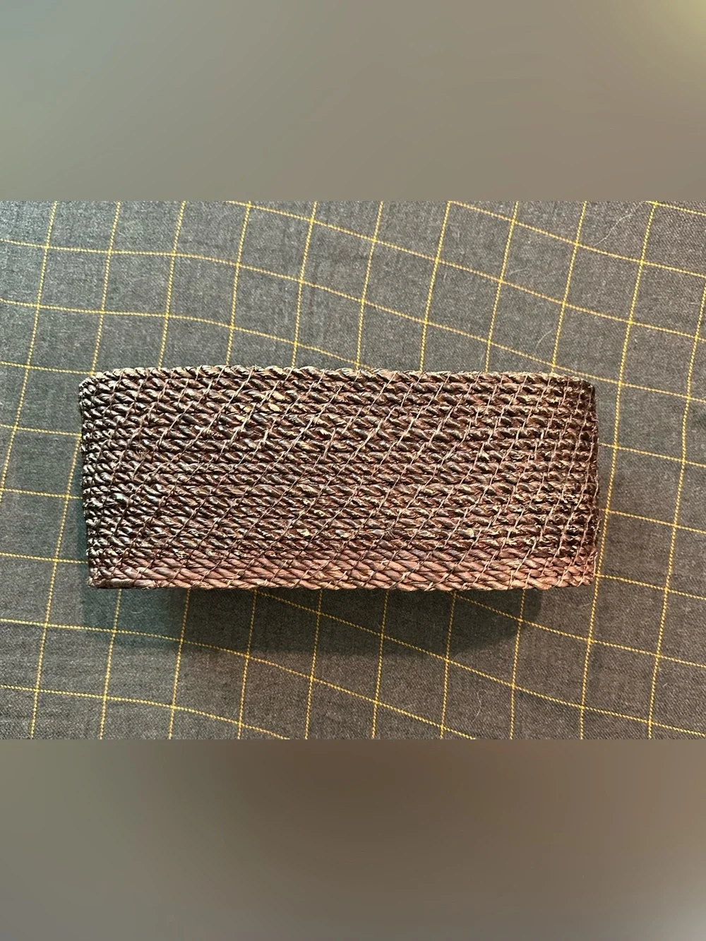 Woven basket • slightly flexible • natural material